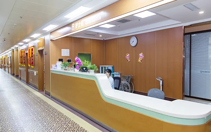 病房辦公室門工地實景